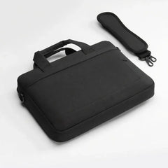17.3" Waterproof Canvas Laptop Bag for Men Women Black