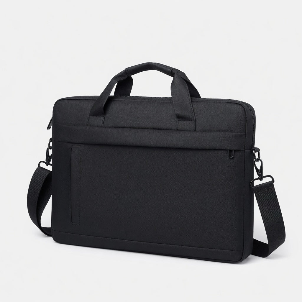 15.6 Inch Waterproof Laptop Briefcase for Men Black