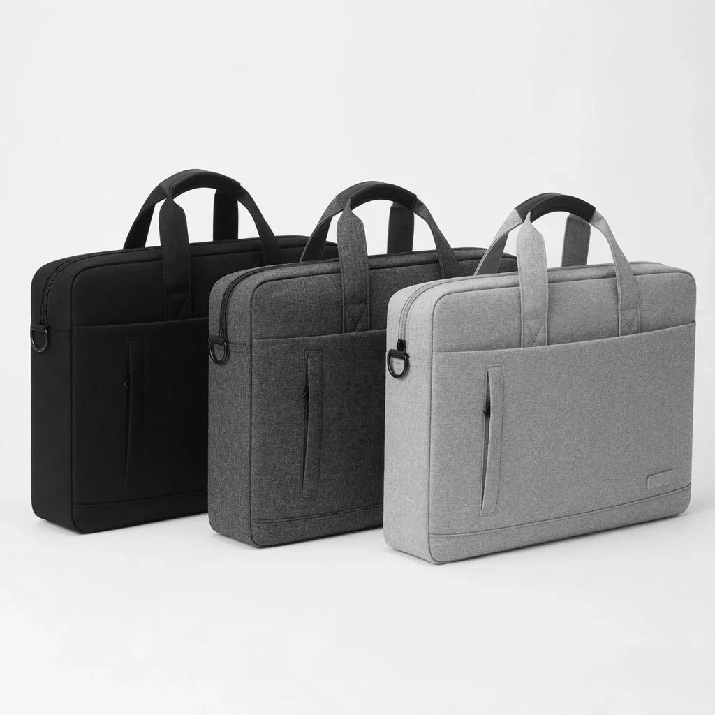 17.3" Waterproof Canvas Laptop Bag for Men Women