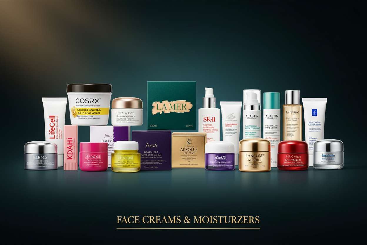 Face Creams & Moisturizers