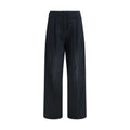 Golden Goose Black Cotton Casual Pants