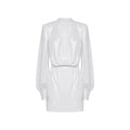 BLANCA VITA White Polyester Casual Dress