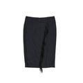 Brunello Cucinelli Gray Virgin Wool Midi Skirt