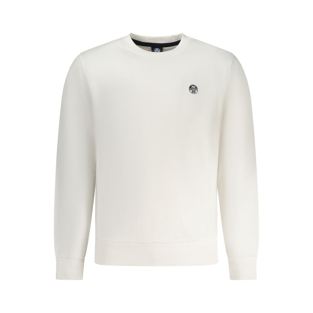 North Sails White Cotton Mens Sweatshirt