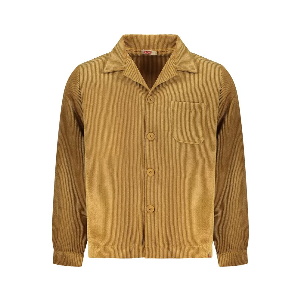 Rifle Marrone Polyester Men's Shirt