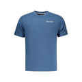 North Sails Blue Cotton Men T-Shirt