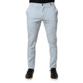 Daniele Alessandrini Light Blue Skinny Dress Trouser Pants