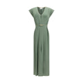 Forte_Forte Bicolor Viscose Casual Dress