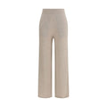 Max Mara Pure Beige Cashmere Casual Pants