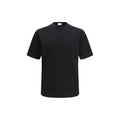 Saint Laurent Black Cotton T-Shirt