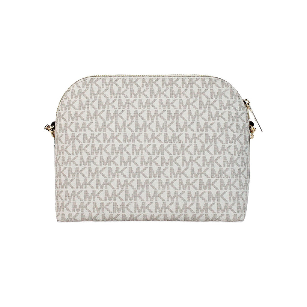 Michael Kors Women'S Back Slip Pocket Signature Canvas Crossbody Bag