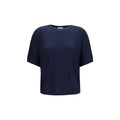 Brunello Cucinelli Blue Cashmere Sleeveles Sweater