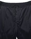 Dolce & Gabbana Black Nylon Straight Jogger Sweatpants Pants