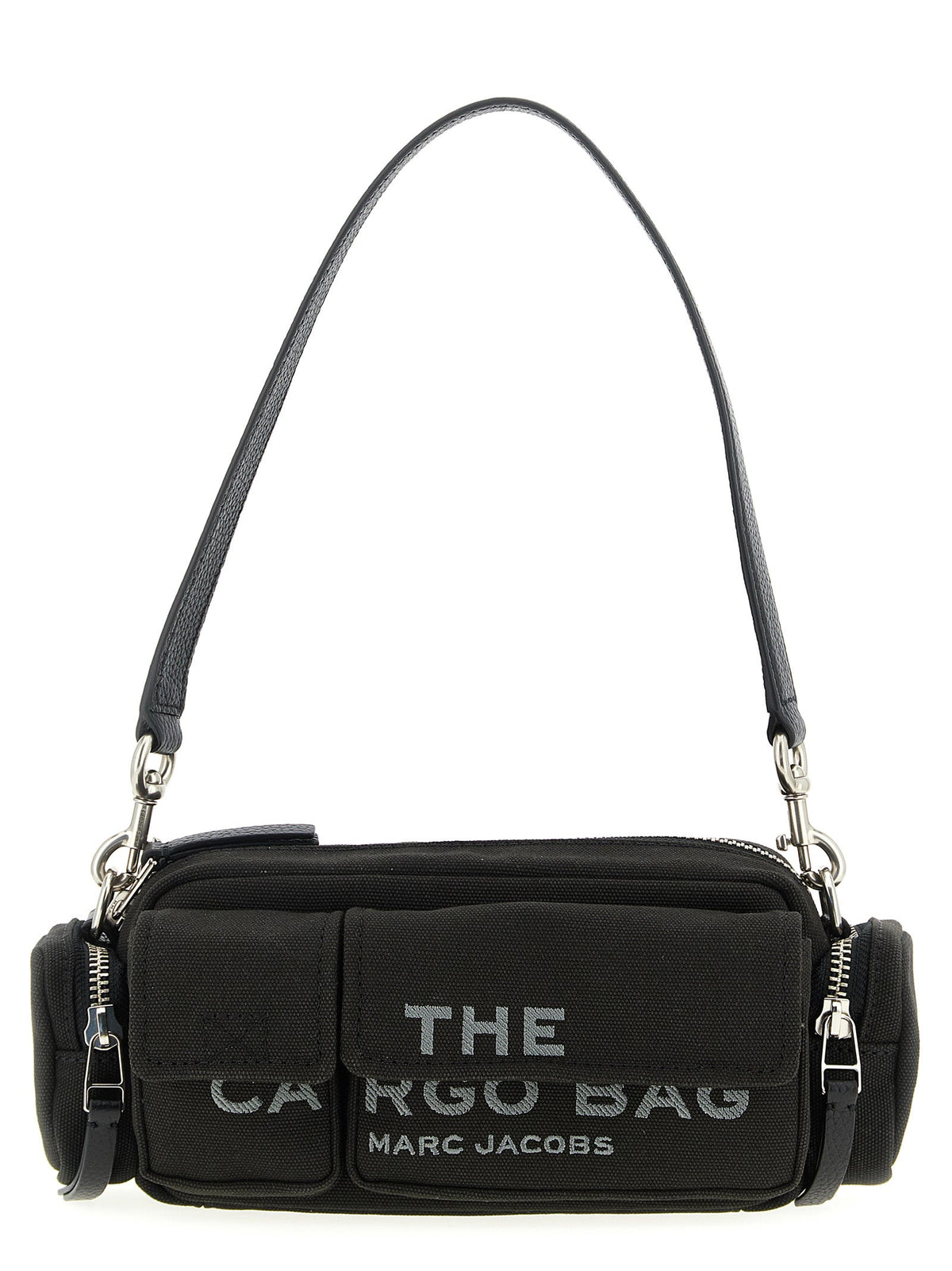 Marc Jacobs Black Cotton Shoulder Bag
