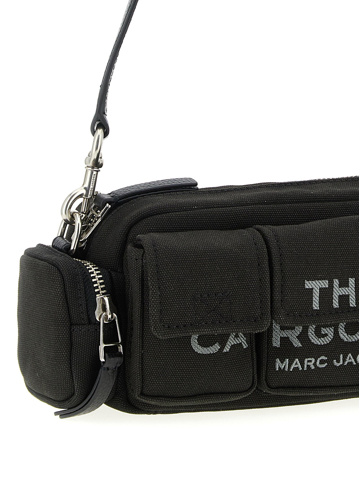 Marc Jacobs Black Cotton Shoulder Bag