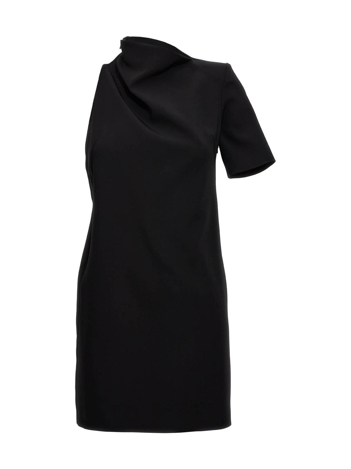 Sportmax Black Viscose Short Dress