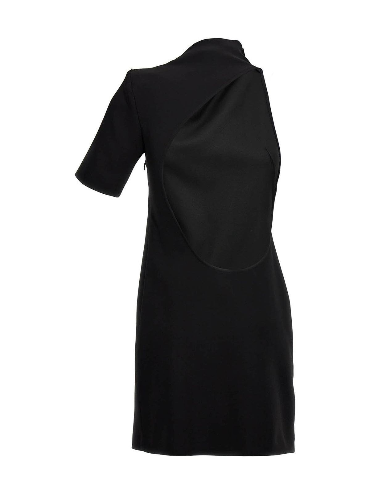Sportmax Black Viscose Short Dress