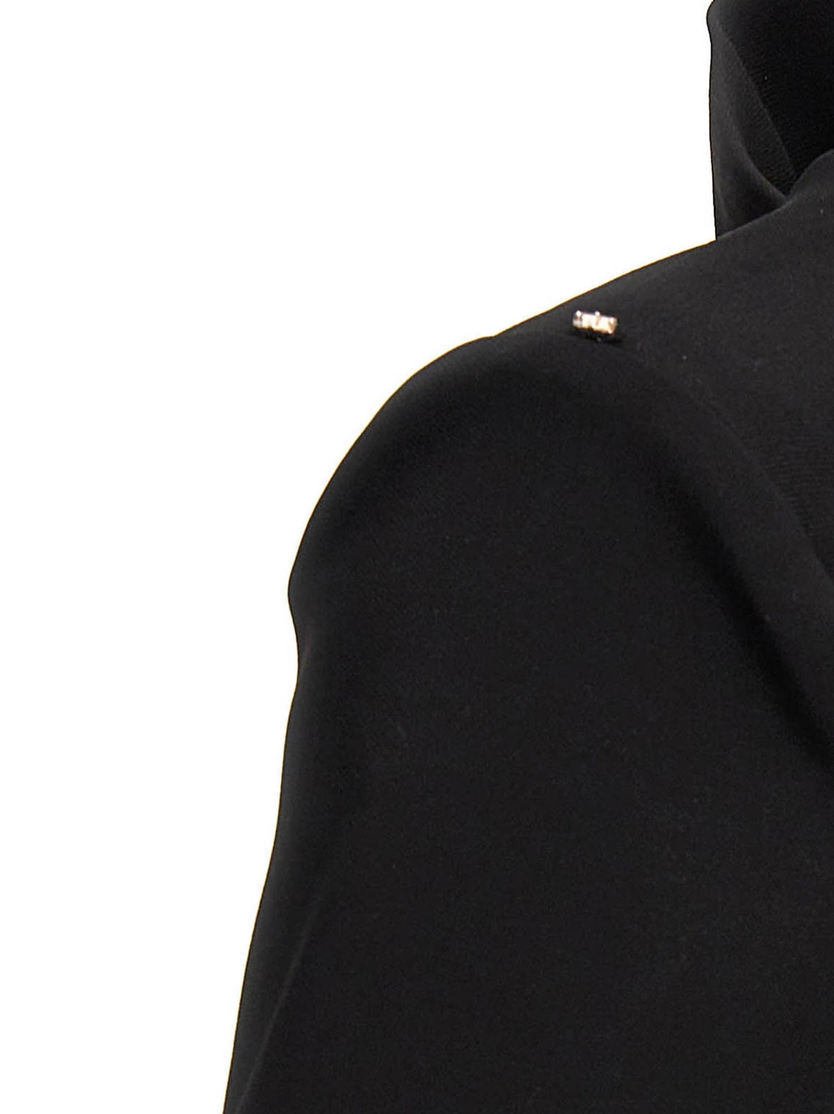Sportmax Black Viscose Short Dress