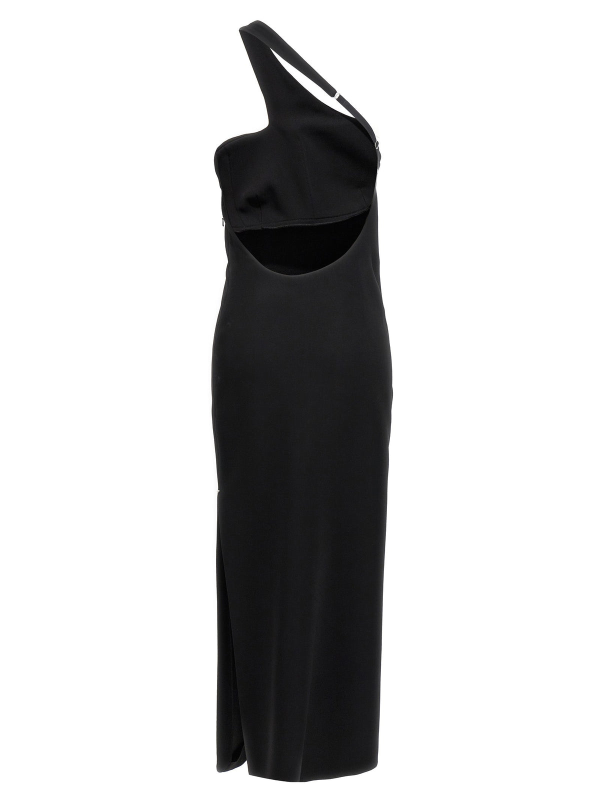 Sportmax Black Viscose Long Skirt
