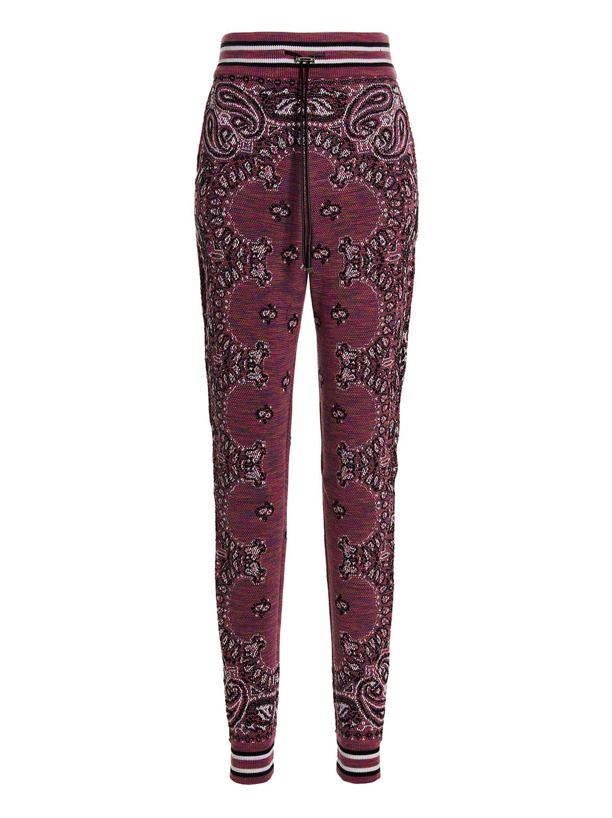 Amiri Purple Cotton Joggers (Workout Pants)