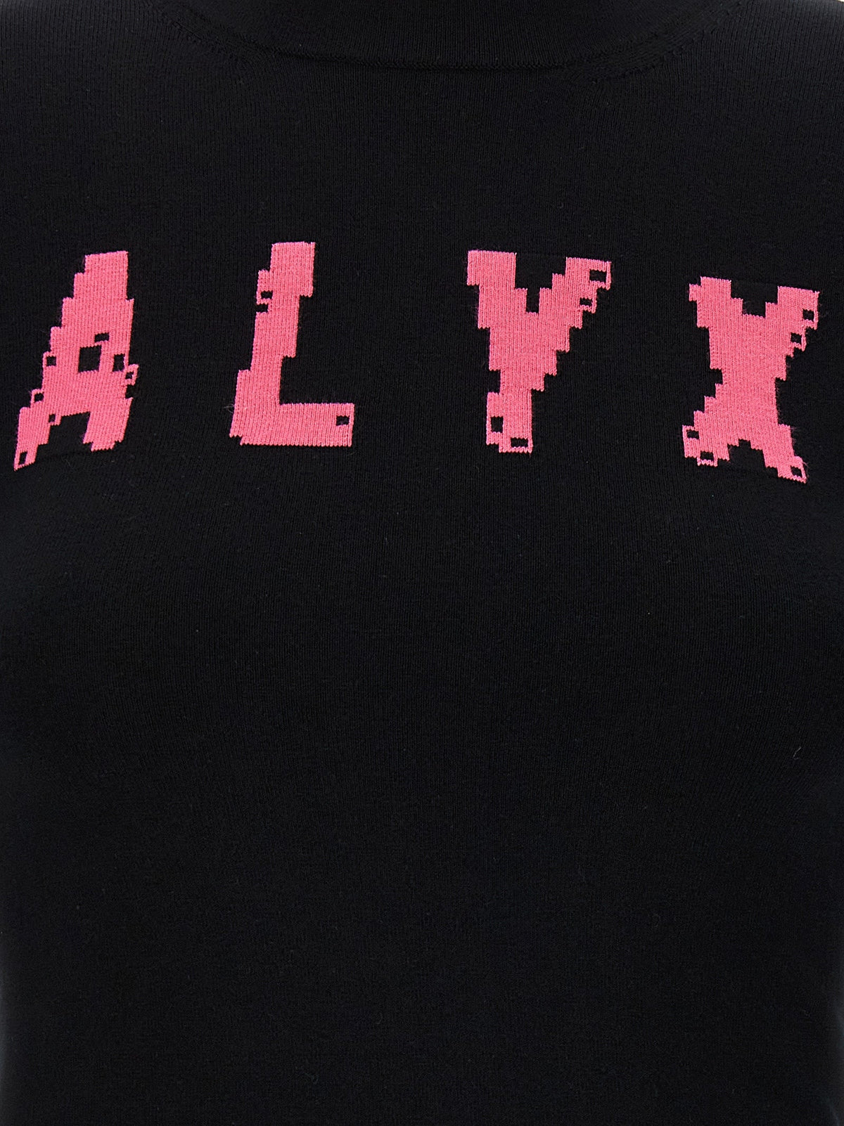 Alyx Black Viscose Cardigan