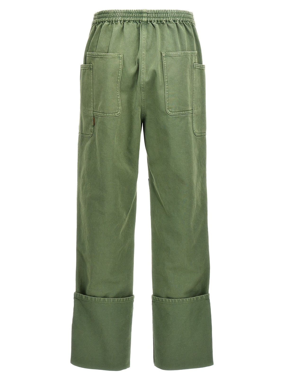 Max Mara Bicolor Cotton Casual Pants