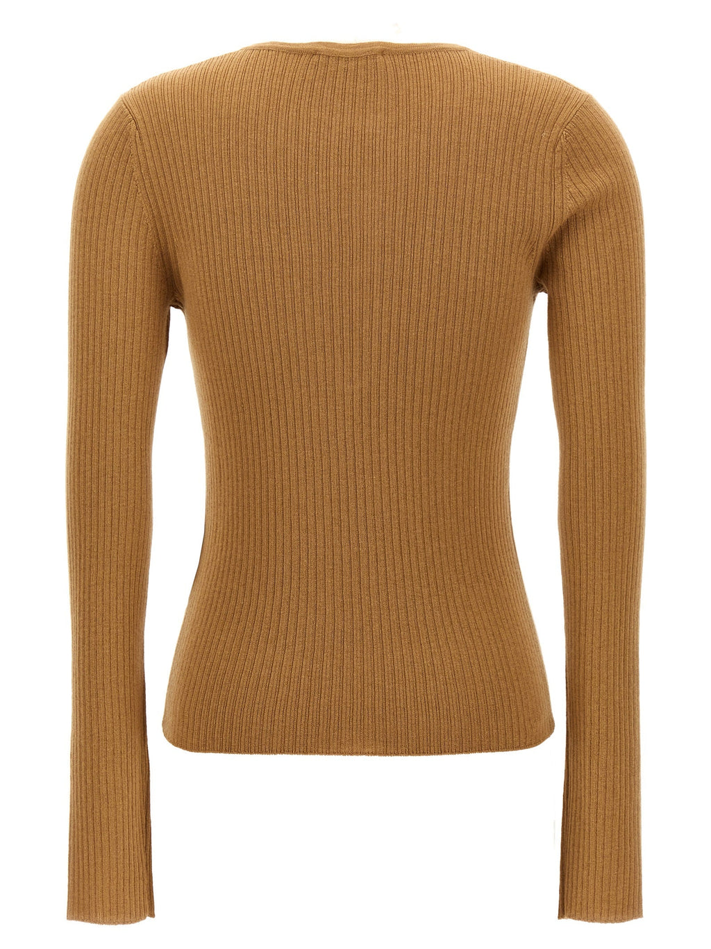 Max Mara Beige Silk Cardigan