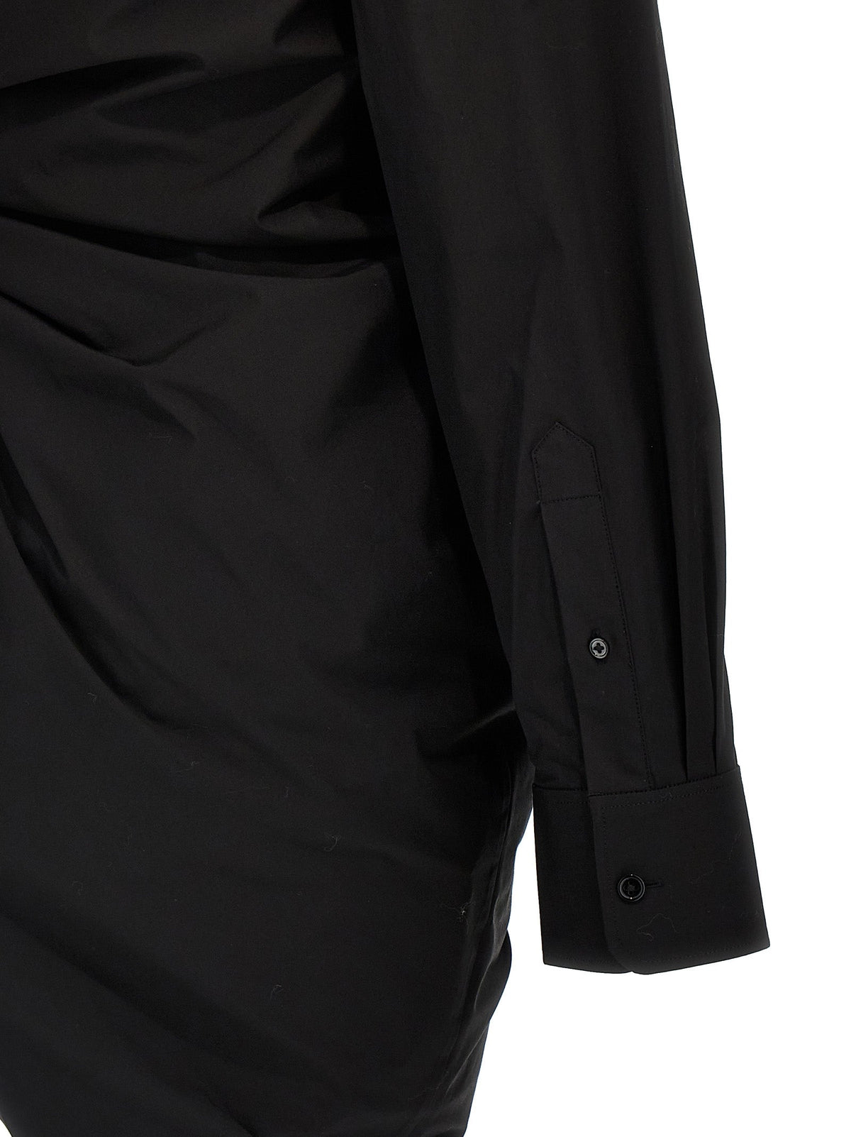 Alexander Wang Black Cotton Short Dress