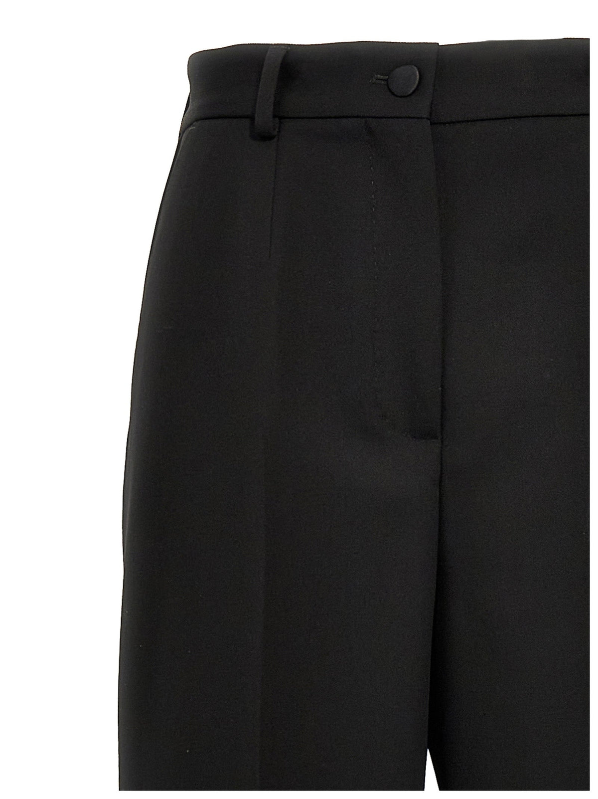 Dolce & Gabbana Black Virgin Wool Tuxedo