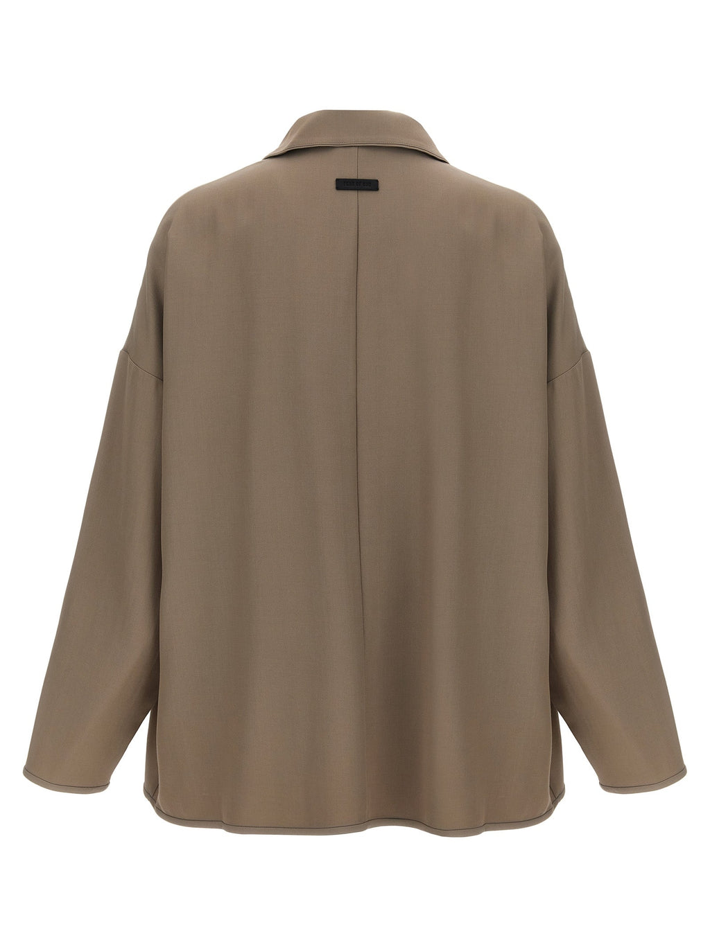 Fear Of God Beige Virgin Wool Full-Length Jacket