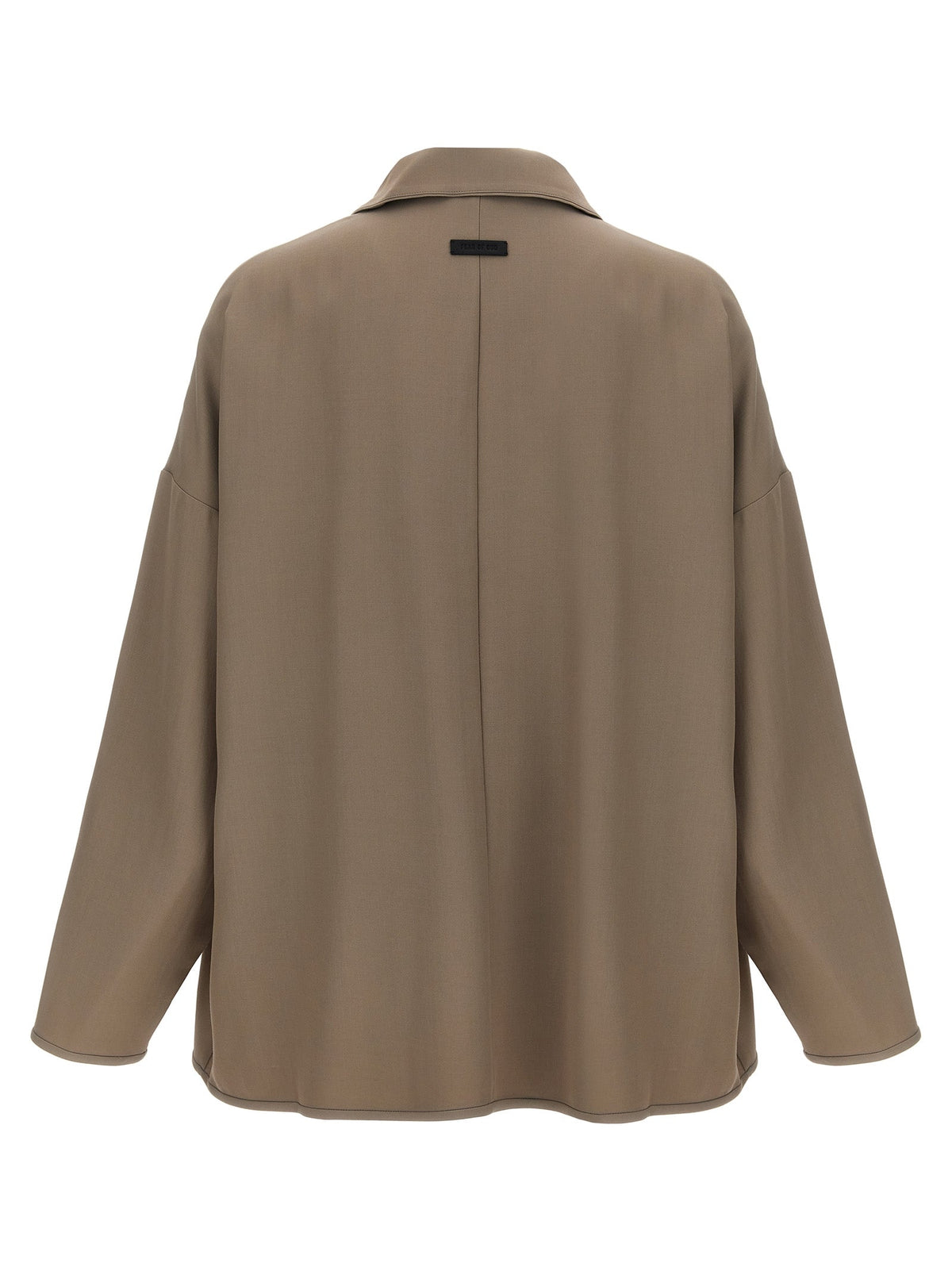 Fear Of God Beige Virgin Wool Full-Length Jacket