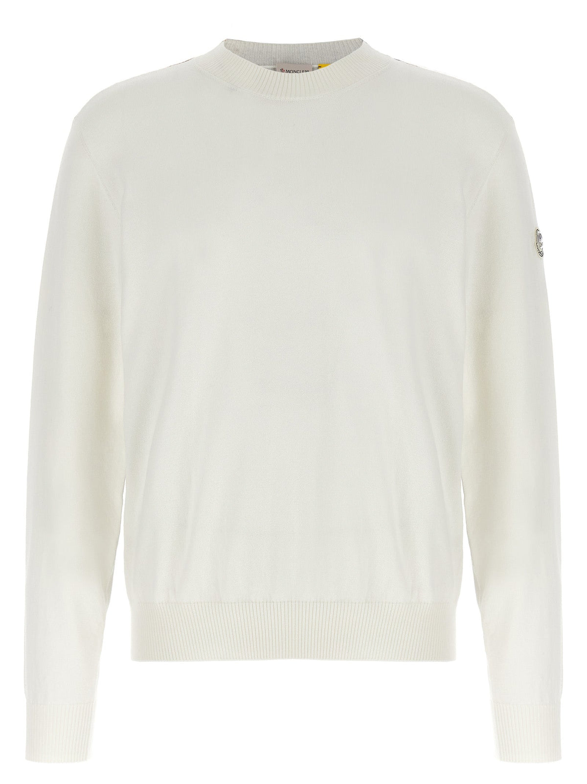 MONCLER GENIUS White Cotton Cardigan