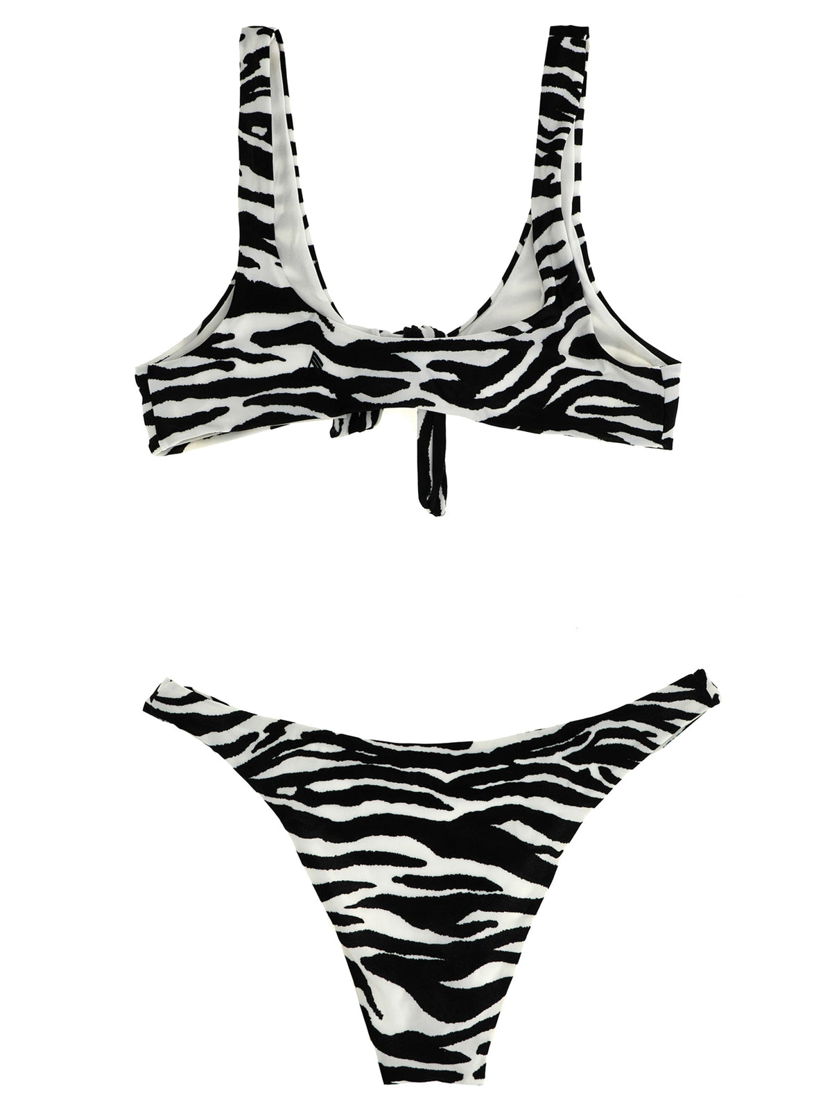 The Attico Bicolor Polyamide Bikini