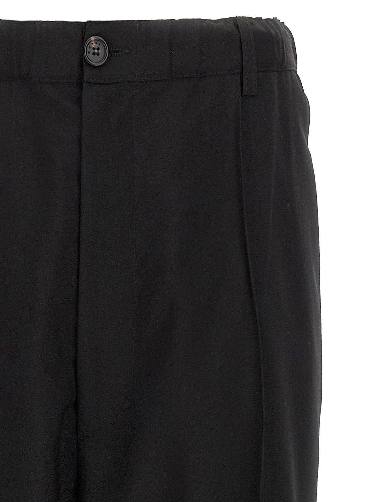 Marni Black Virgin Wool Casual Pants