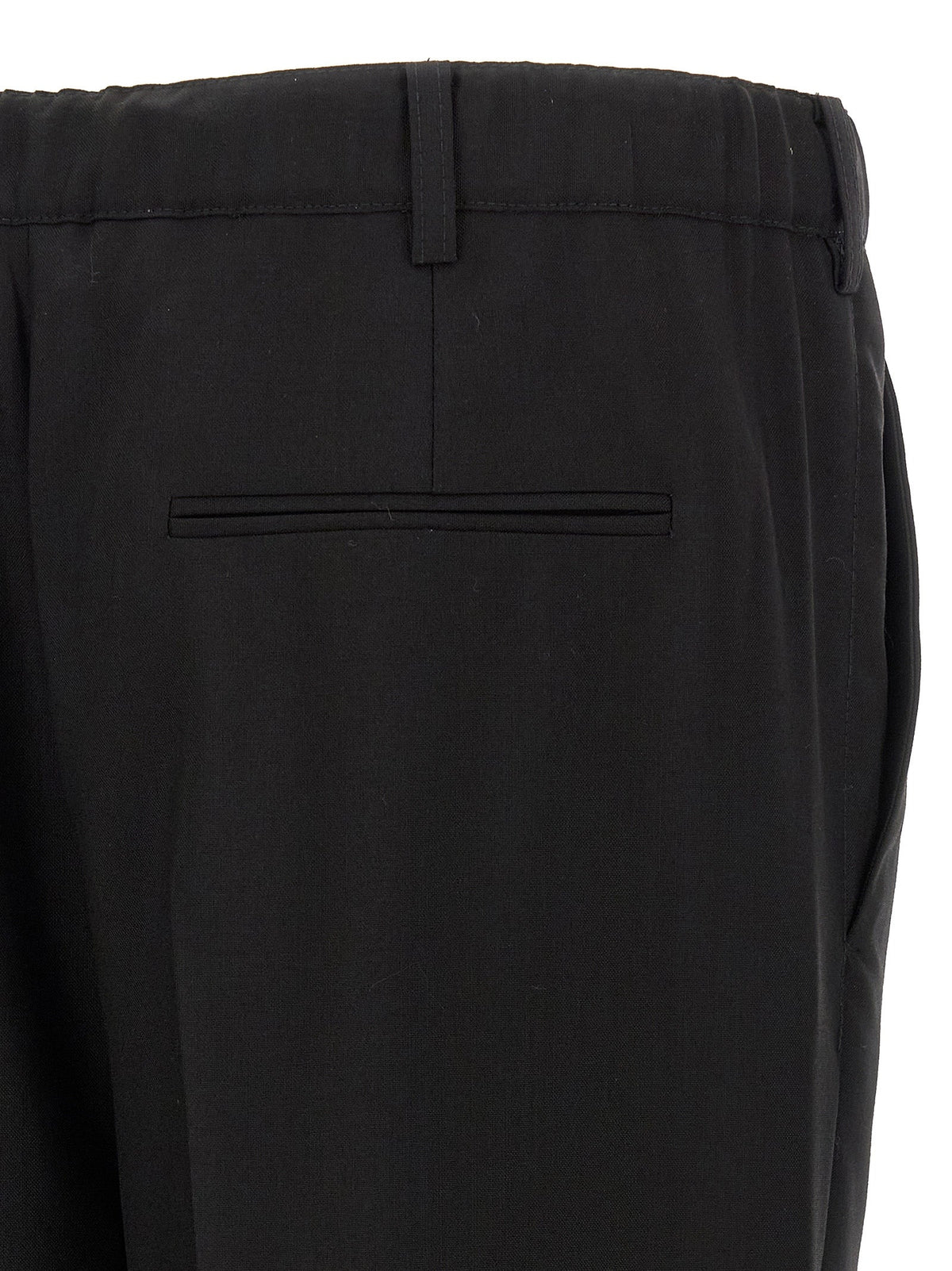 Marni Black Virgin Wool Casual Pants