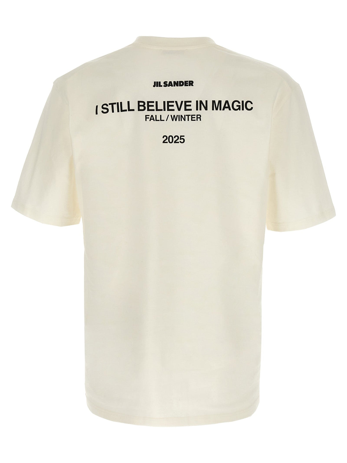 Jil Sander White Cotton Long Sleeve T-Shirt