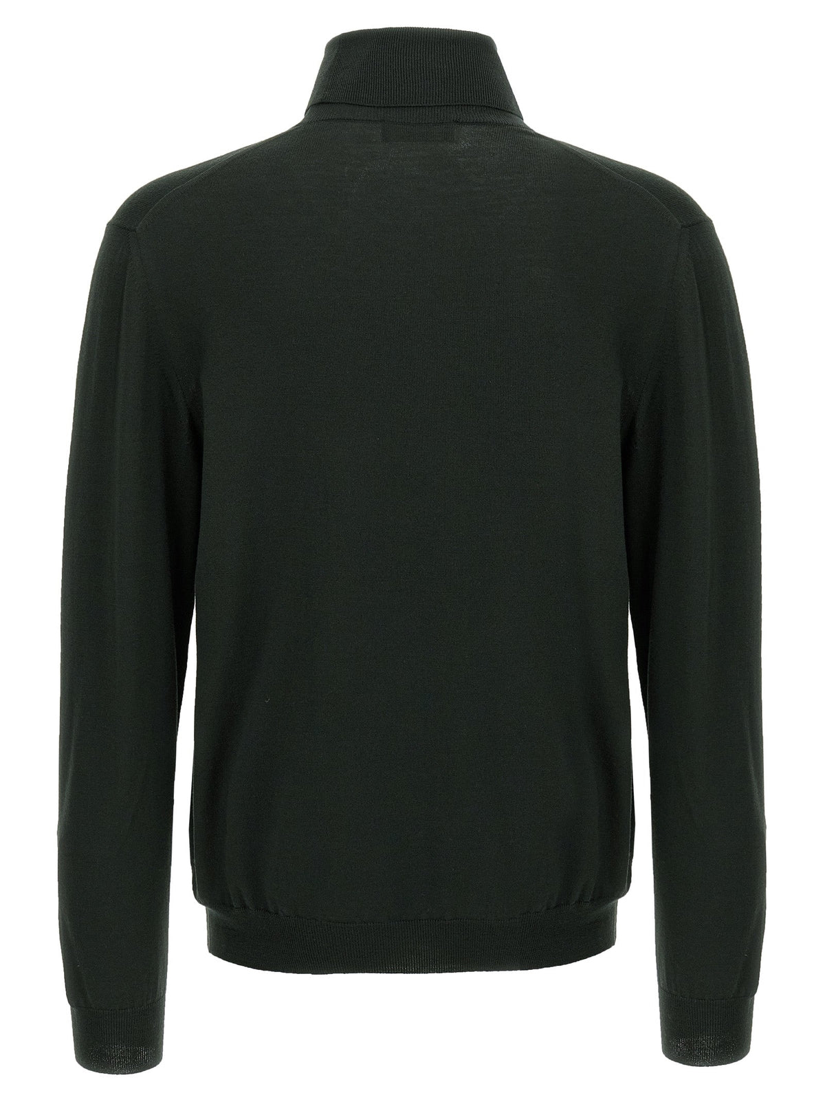 ZANONE Bicolor Virgin Wool Cardigan