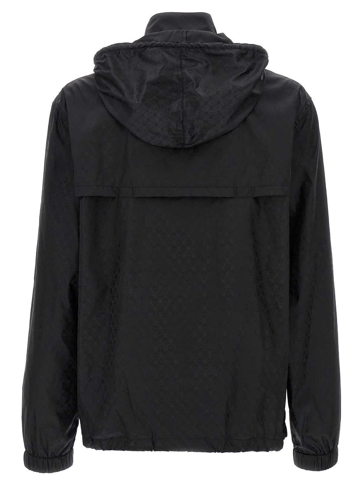Alexander McQueen Black Polyamide Shell Jacket