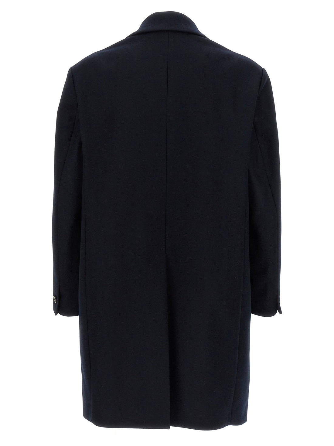 BARENA Blue Wool Coat