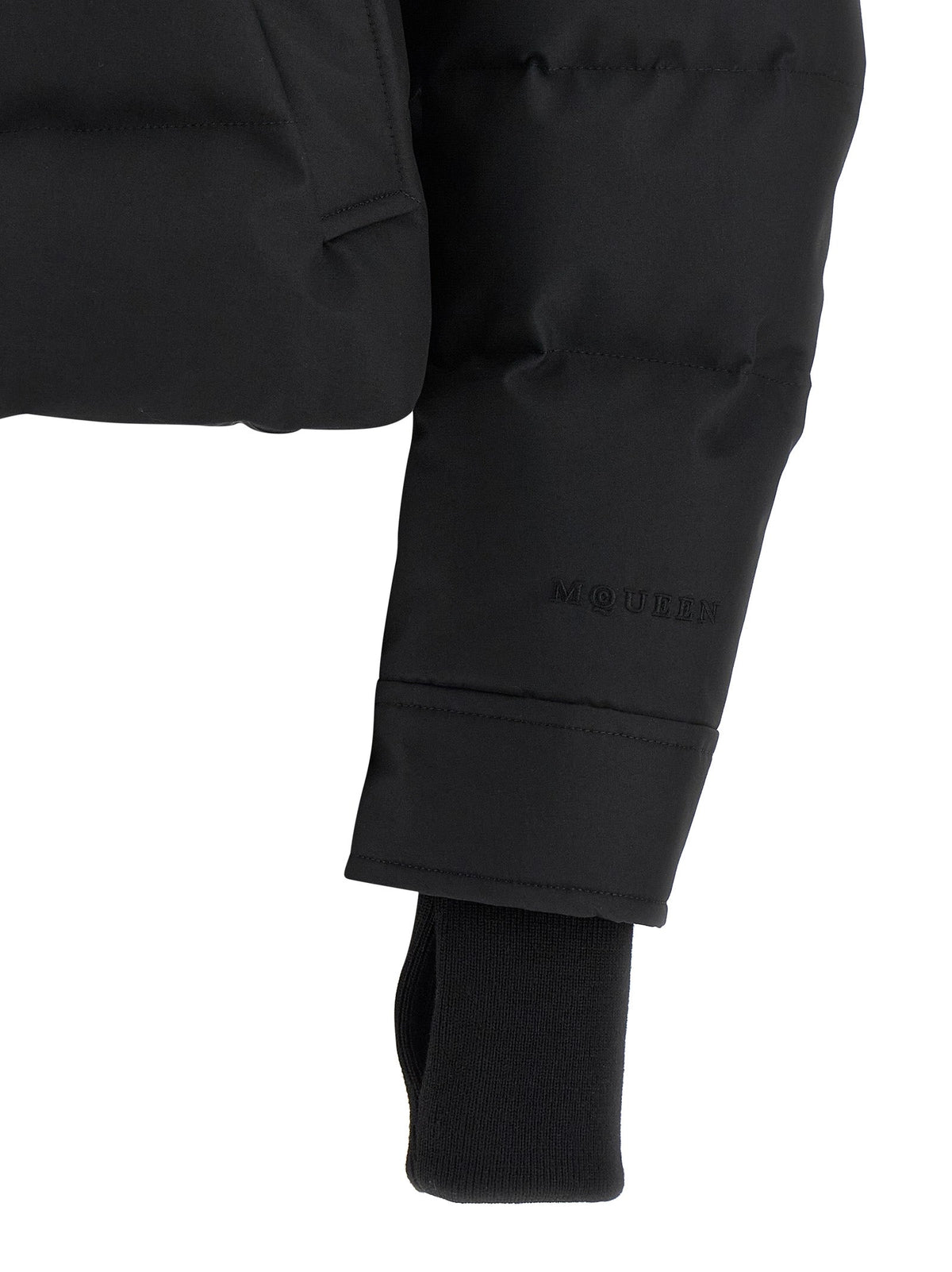 Alexander McQueen Black Polyamide Jacket