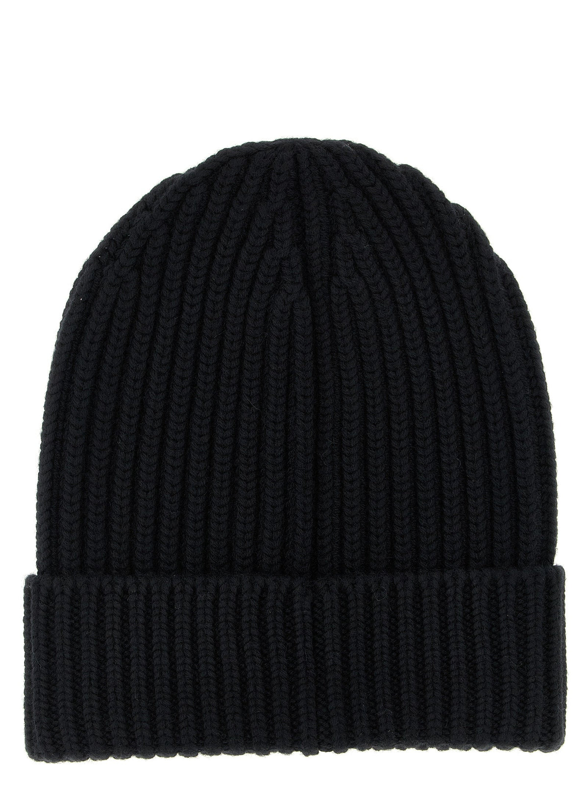 Dolce & Gabbana Black Wool Beanie