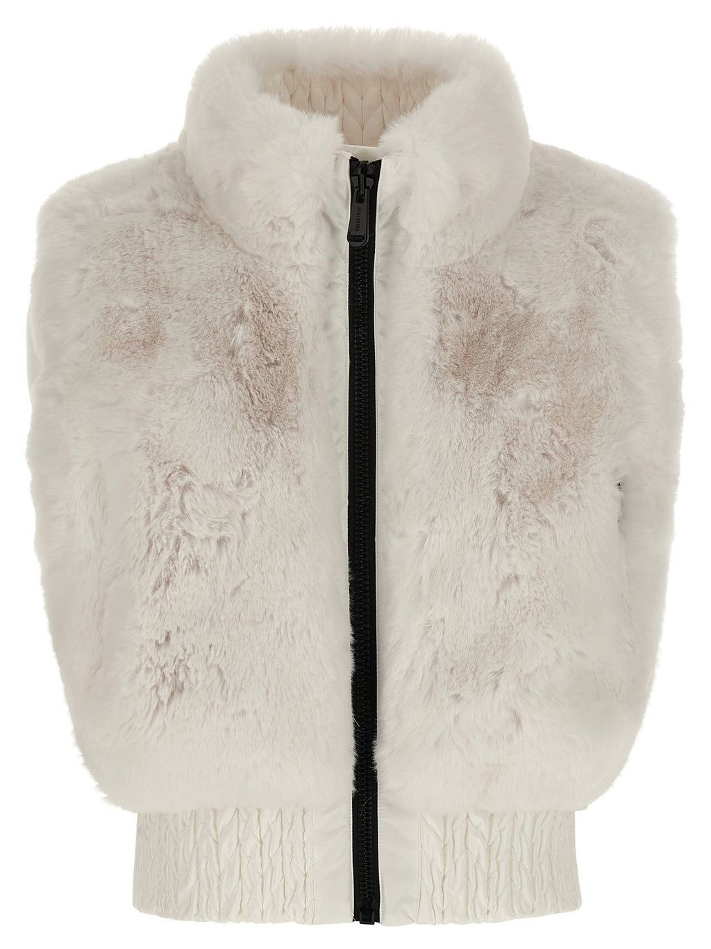 GOLDBERGH White Polyester Sleeveless Jacket