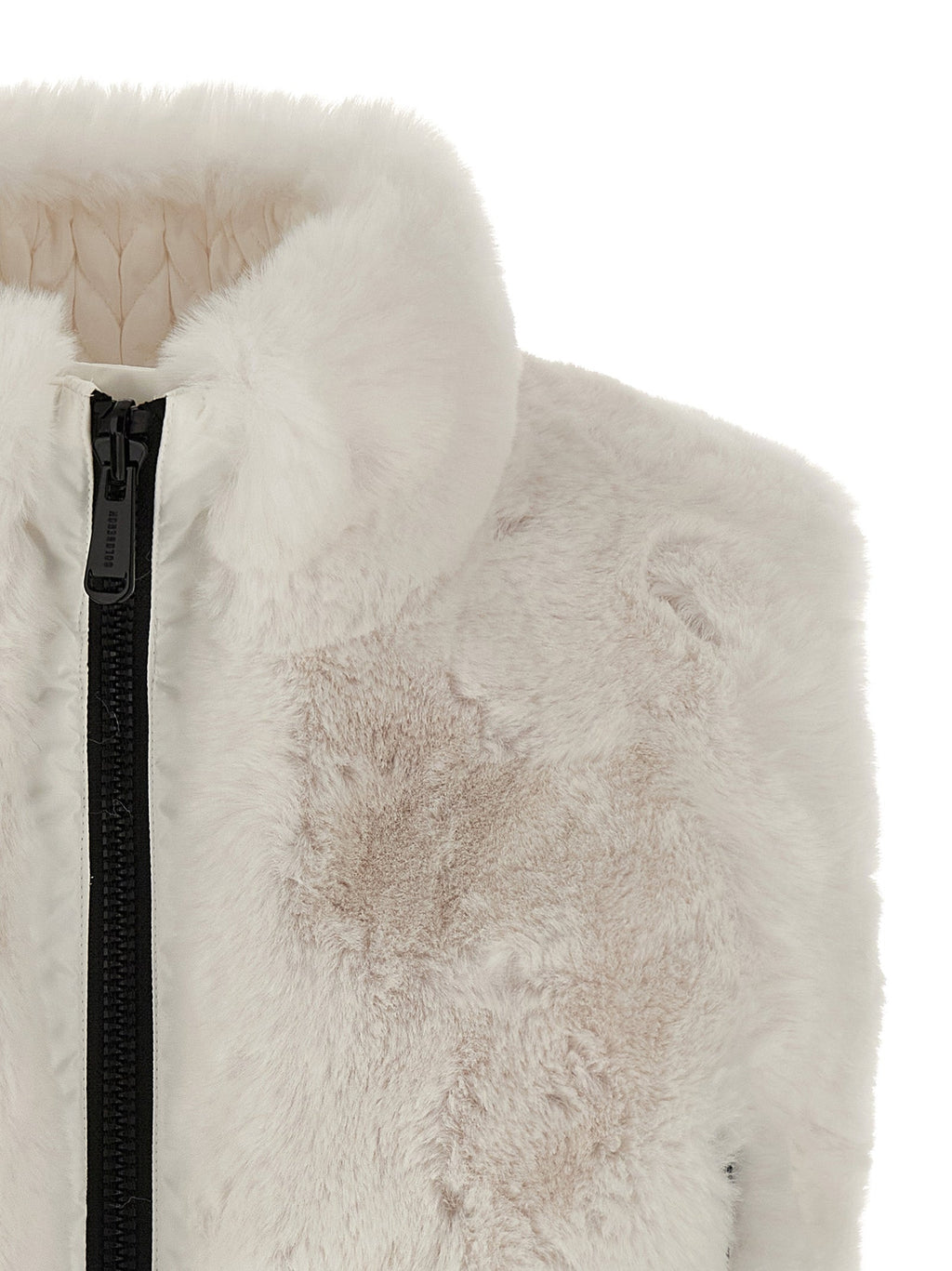 GOLDBERGH White Polyester Sleeveless Jacket
