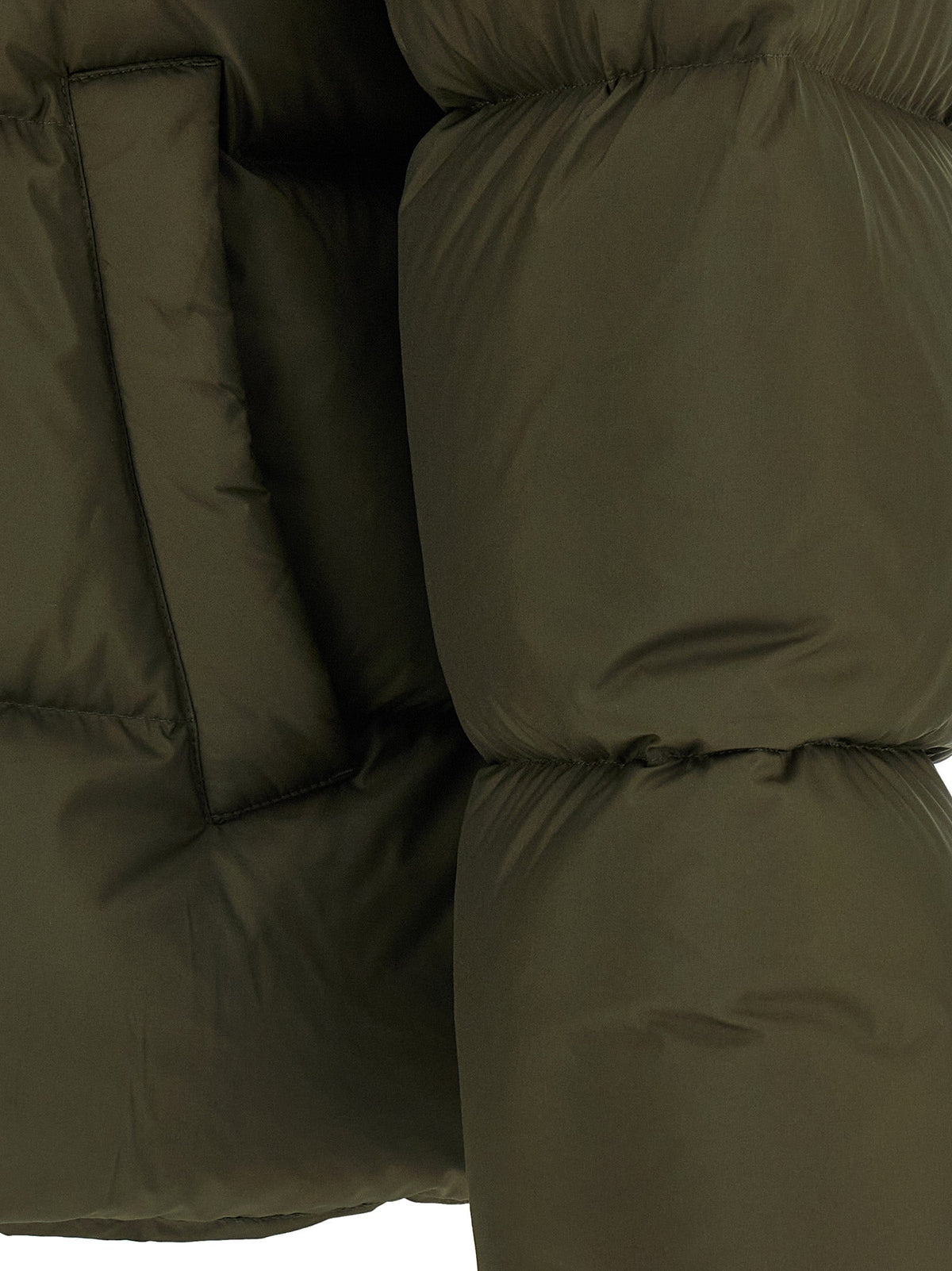 Saint Laurent Bicolor Polyester Full-Length Jacket
