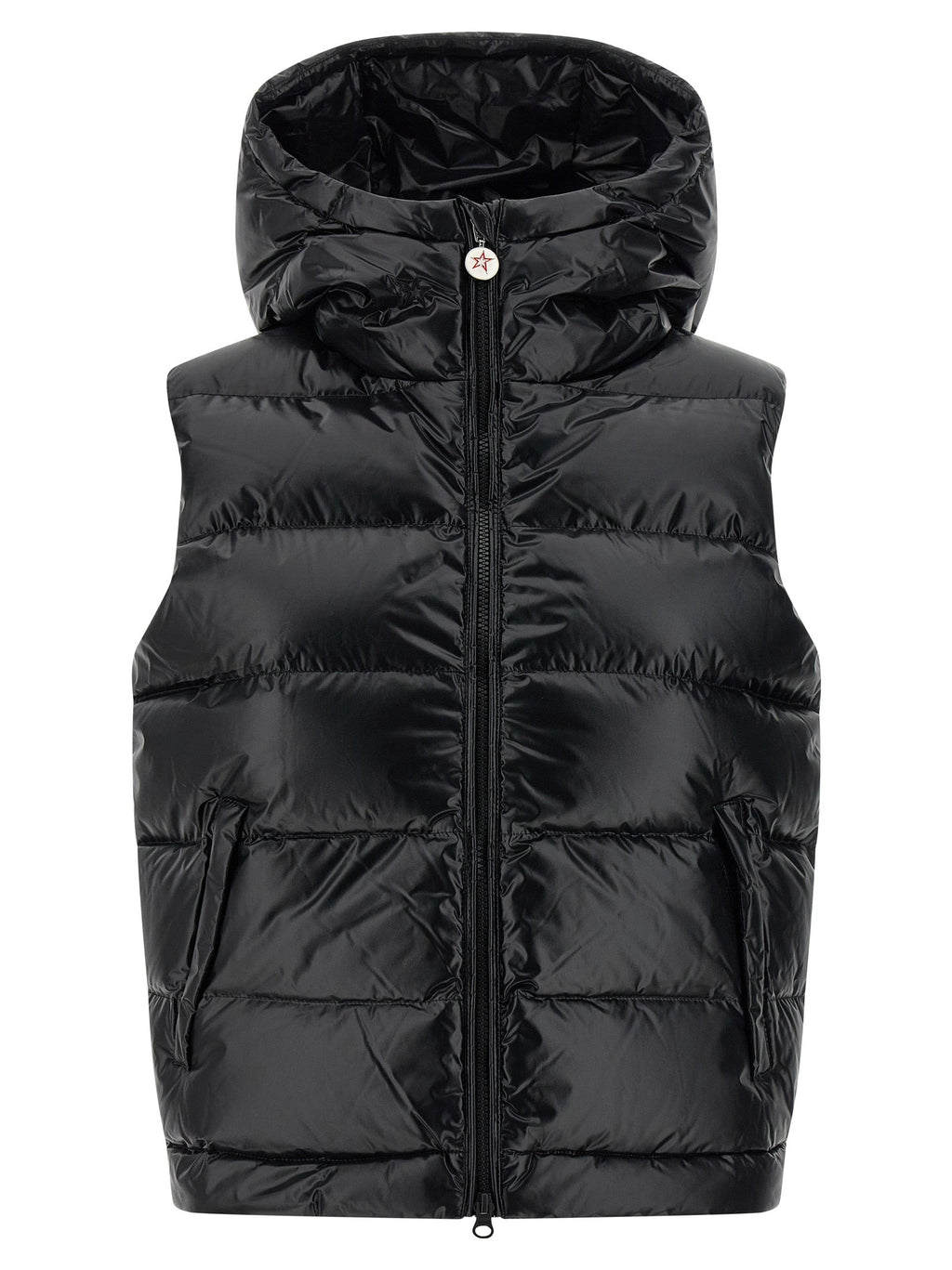 PERFECT MOMENT Black Polyamide Sleeveless Jacket