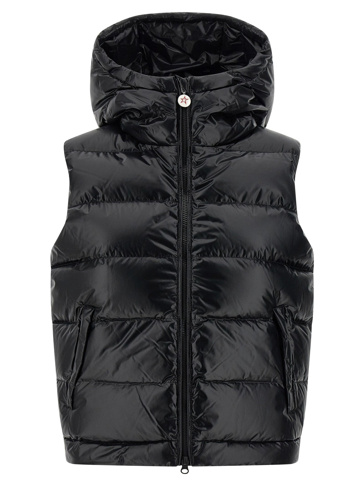 PERFECT MOMENT Black Polyamide Sleeveless Jacket