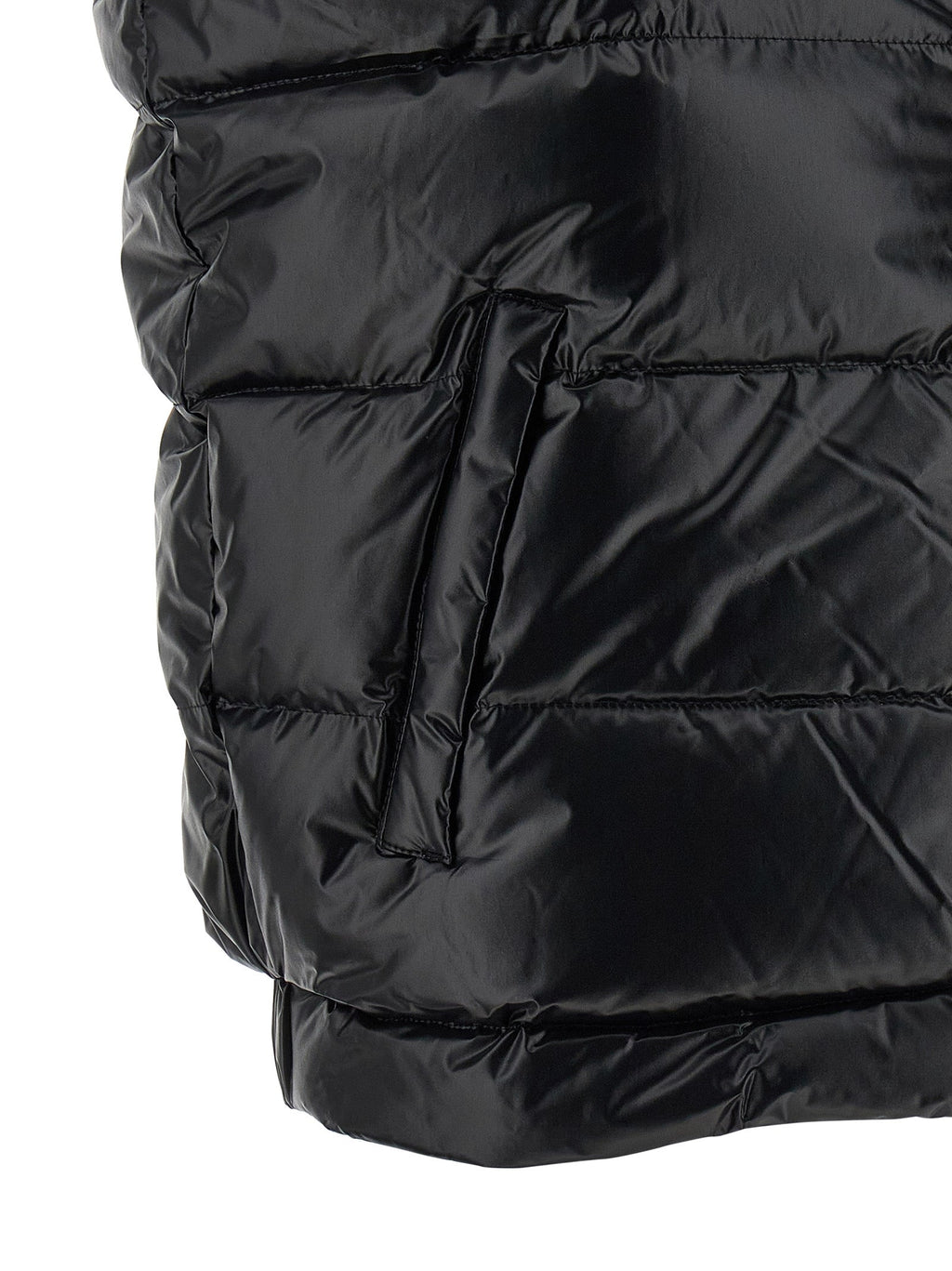 PERFECT MOMENT Black Polyamide Sleeveless Jacket