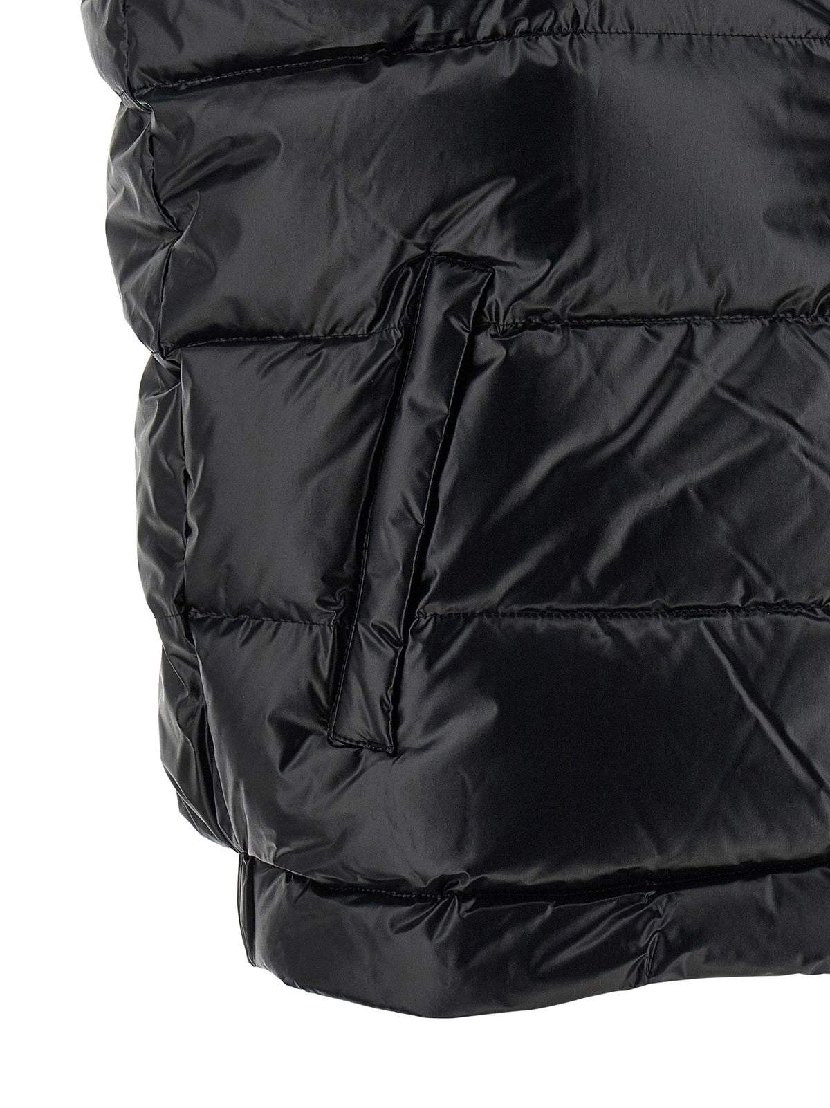 PERFECT MOMENT Black Polyamide Sleeveless Jacket
