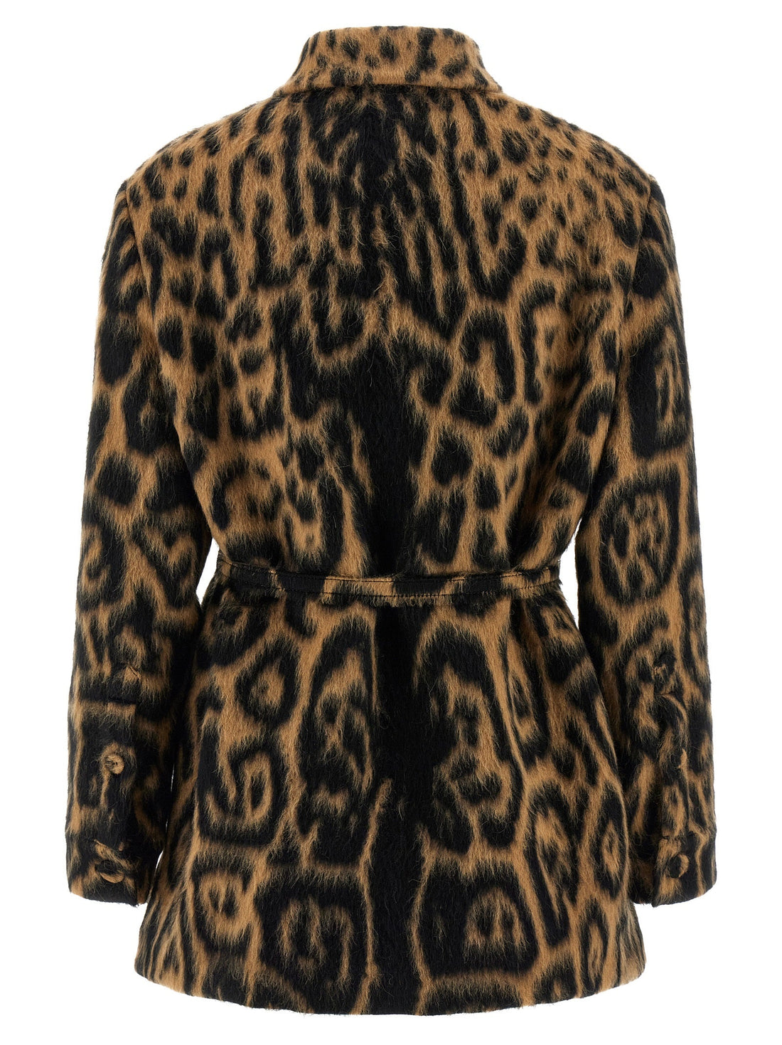 Fendi Beige Virgin Wool Coat