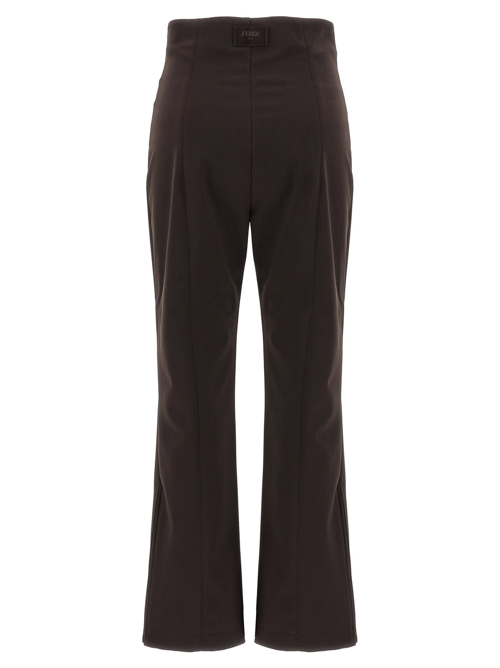 Fendi Brown Polyamide Athletic Pants
